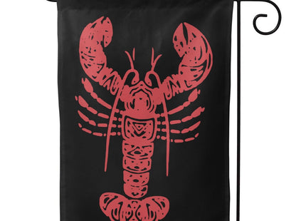 Tribal Maine Lobster Garden Flag 12.5"x18" Double Sided Small Flags for Outside Yard Outdoor Decor Wall Banner
