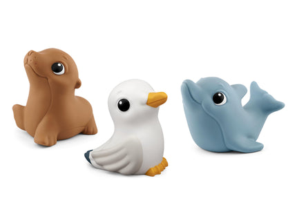 My First Tonies: Ocean Set - Seagull, Seal, and Dolphin Soft and Squeezable Audio Toy Figurines