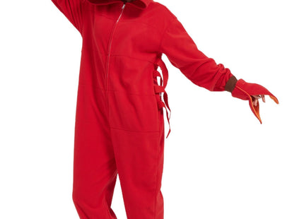 AnmHIwcte Lobster Costume Onesie Adult Halloween Jumpsuit Womens