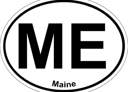 Oval (Maine); State Bumper Sticker