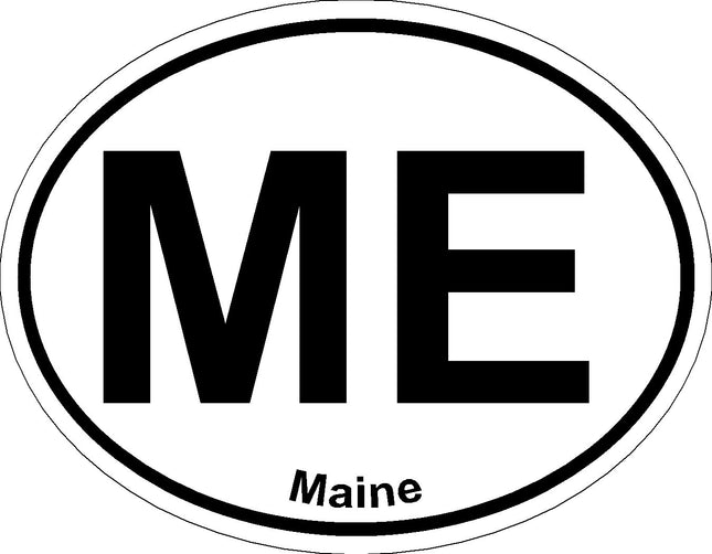 Oval (Maine); State Bumper Sticker