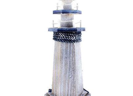 genius.nn Seabird Wooden Lighthouse 10' High Nautical Themed Rooms Lighthouse Home Decor