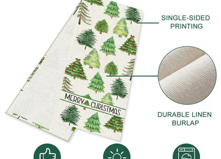 OTOSTAR Christmas Table Runner 13"x72" Christmas Gnome Deer Table Runners Tablecloth Winter Holiday Kitchen Dining Table Decoration Rectangle Xmas Table Runner for Home Party Banquet Decor (Deer Gray)