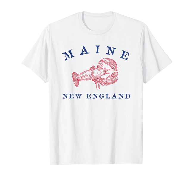 Maine Lobster Graphic T-Shirt