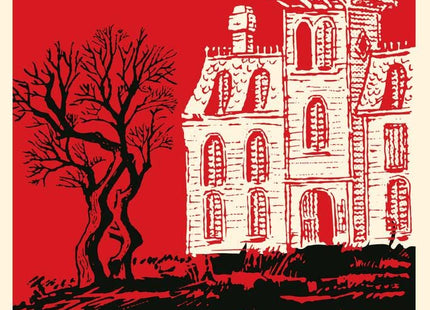 Laminated Visit Jerusalems Lot Poster Maine Fantasy Travel Classic Halloween Decorations Poster Dry Erase Wall Art 16x24