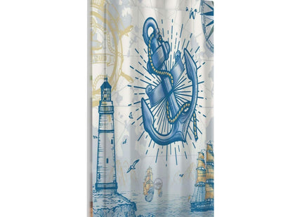 Spshian Nautical Ocean Sailboat Lighthouse Anchor 1 Gang Light Switch Covers No Device Wall Plate Decorative Blank Switchplate Electrical Faceplate for Kitchen Bathroom Bedroom Decor