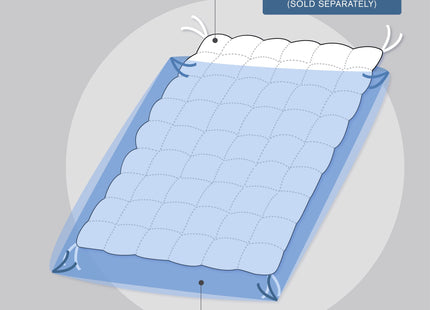 Harbor House 100% Cotton Duvet Cover, Jacquard Coastal Coral Duvet Cover Set – Light Weight Bed Comforter Covers, Coastline Blue King/Cal King (106"x90") 3 Piece