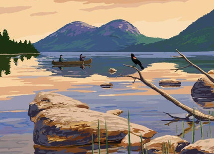 Lantern Press Acadia National Park Jordan Pond Puzzle, 1000 Pieces