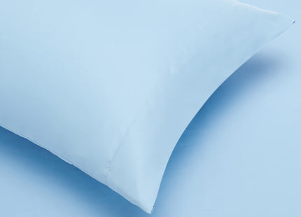Amazon Basics 5-Piece Lightweight Microfiber Comforter Bedding Set with Sheet, Twin XL, Blue Stripe, Bed-in-a-Bag