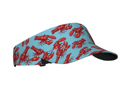 Gianlaima Lobster Funny Golf Sun Visor Hat for Women Men