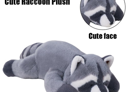 Labauxite Raccoon Plush, Raccoon Stuffed Animals 11.8in