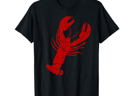 Vintage Lobster Print Shirt Red - Lobster T Shirt T-Shirt