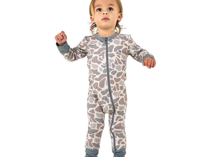 Burlebo Baby Zip Up - Classic Deer Camo