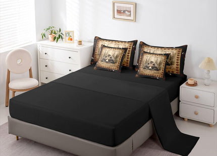 Erosebridal Brown Bear King Comforter Set with Sheets 7 Piece Rustic Wildlife Bear Paw Bed in A Bag Vintage Farmhouse Cabin Bedding Sets Country Lodge Bed Set