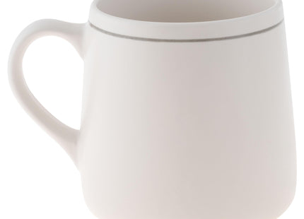 Karma Gifts, Winter White Mug, Pinecone, 18 OZ