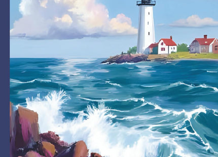Maine Travel Journal: A lined 6x9 notebook to write about your trip to New England