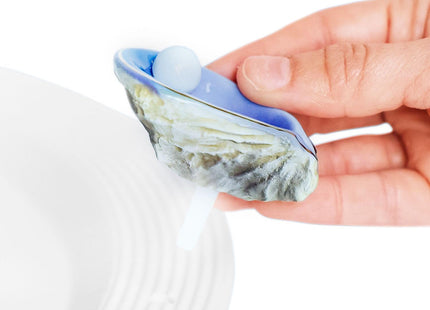Nora Fleming Hand-Painted Mini: Shuck Yeah! (Oyster Shell) A435