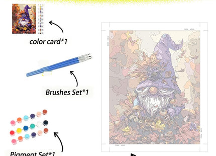 Seaside Bucket Paint by Number for Adults Beginner,Gull Starfish Shells Paint by Numbers on Canvas,Lighthouse Model Paint by Numbers Kits Suitable for Home Wall Decor Without Frame 16x20 Inch