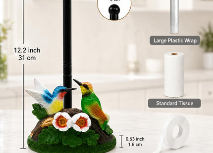Tiejiajiang Hummingbird Paper Towel Holder Countertop