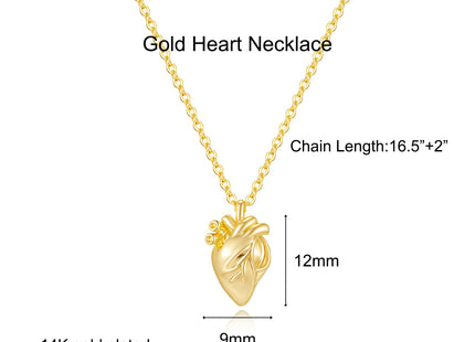 GUOKE Gold Hummingbird Necklace, 14K Gold Plated Dainty Gold Bird Necklace Simple Hummingbird Pendeant Jewelry Gift for Women