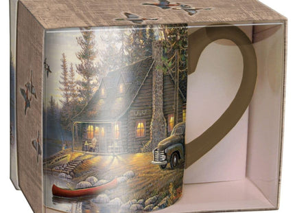 Lang Lake Retreat Mug by Sam Timm, 14 oz., Multicolored