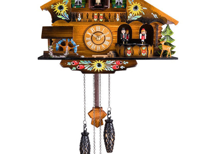 Kintrot Cuckoo Clock Pendulum Quartz Wall Clock Black Forest House Home Decor