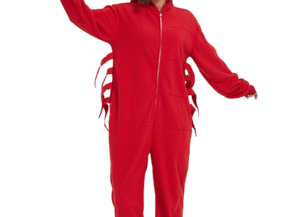 AnmHIwcte Lobster Costume Onesie Adult Halloween Jumpsuit Womens