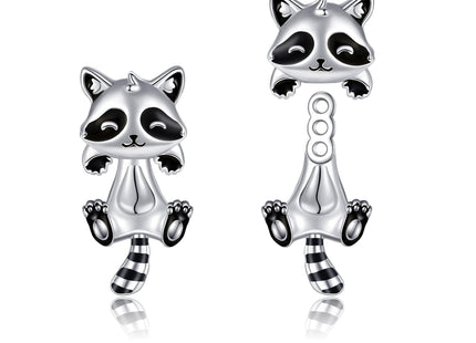 VONALA Raccoon Earrings for Women 925 Sterling Silver Raccoon Jewelry Gifts