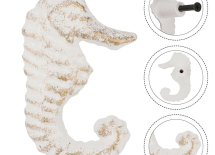 Brosay 4 Pcs Coastal Cabinet Knobs Ocean Nautical Drawer Pulls (White)