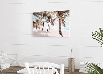 WALLSUP DECOR Coastal Beach Canvas Wall Art