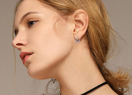 Cardinal Earrings Sterling Silver Hypoallergenic Hoop Earrings for Sensitive Ears Cardinal Jewelry Gifts for Women