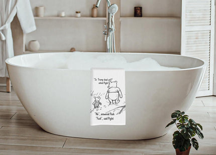 Funny Bear Kitchen Towels Gifts for Animal lovers Decor Tea Towel for Women