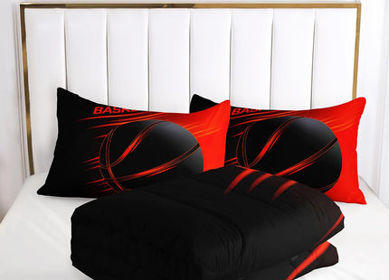 DYcolor Marlin Swordfish Quilt Set 3pcs Ocean Fish Comforter & Pillowcases