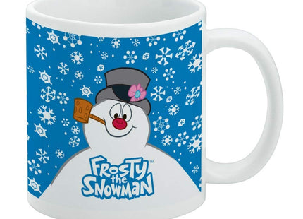 Frosty the Snowman Snowing Ceramic Coffee Mug Gift Mugs for, 11oz, White
