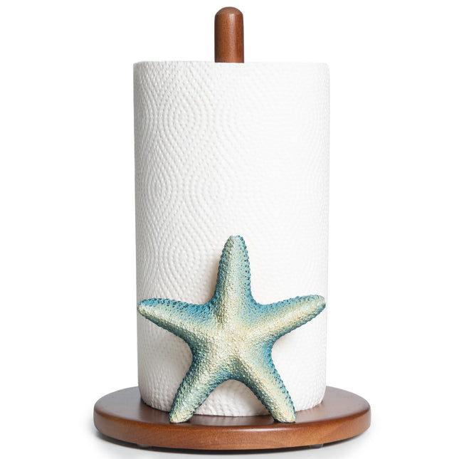 Starfish Paper Towel Holder Coastal Beach Kitchen Decor Decorative Nautical