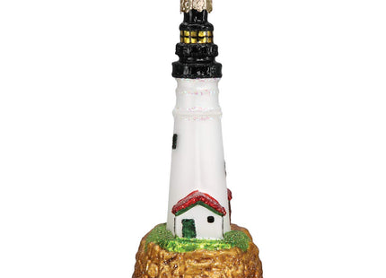 Old World Christmas Portland Head Lighthouse Glass Ornament Free Box 20117 New