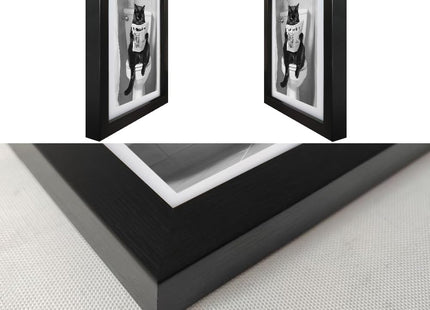Framed Animal Bathroom Painting Bear on Toilet Wall Art Black and White Bathroom Wall Art Canvas Print Artwork