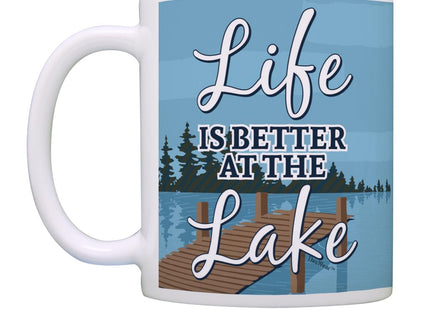ThisWear Life Is Better at the Lake 11oz Coffee Mug - 1 Pack