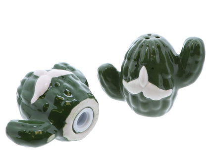 Whale Gift Set Salt & Pepper Shakers and Ceramic Whale Dish
