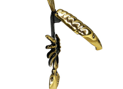 Maine Lobster Door Knocker - Brass (Premium Size)