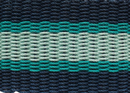 Maine Lobster Rope Doormats, Outdoor Doormat, Navy-Teal-Seafoam, 18"x30"