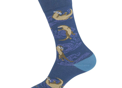 FUNATIC Otter Wildlife Dress Socks for Men Women Adult Teen