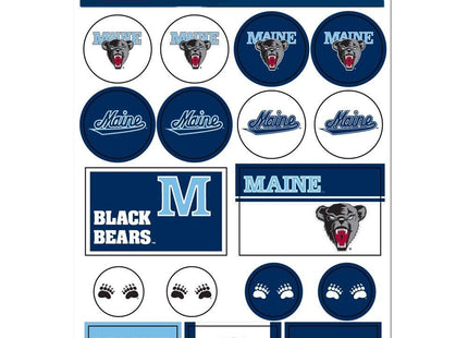 NCAA University of Maine Vinyl Sticker Sheet, 5" x 7"