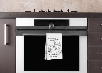 Funny Bear Kitchen Towels Gifts for Animal lovers Decor Tea Towel for Women