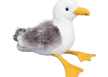 Douglas Seymour Seagull Plush Stuffed Animal, 8 Inch Soft Realistic Seabird Toy – Coastal Bird Plush for Kids, Beach Gifts & Collectors