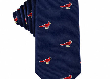 AUSCUFFLINKS Cardinal Bird Lover Neck Ties for Him | Bird Animal Lover Neckties | Happy Novelty Funky Ties for Him (CARDINAL BIRD)