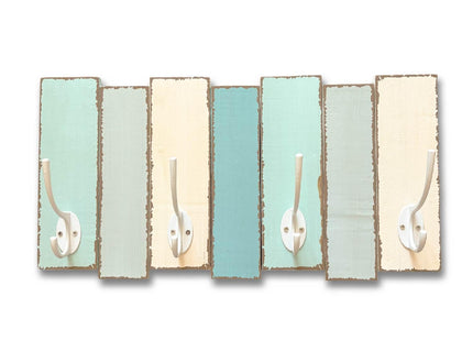 Tumbler Home Beachy Wall Hook Rack for Coastal and Beach Decor