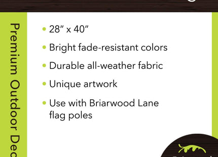 Briarwood Lane Winter Solitude Cardinal House Flag
