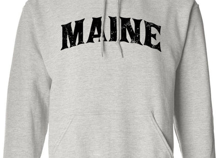 Joe's USA Vintage States Logo Hoodie-S-Ash-Maine/b