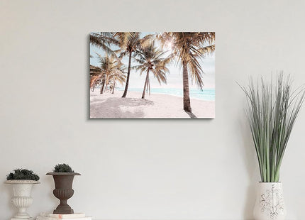 WALLSUP DECOR Coastal Beach Canvas Wall Art